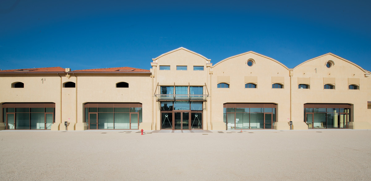 La nuova sede dell'Archivio di Stato di Verona in via Santa Teresa 12 presso gli ex Magazzini Generali, appena dopo il restauro